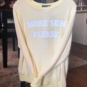 NWOT Wildfox More Sun Please